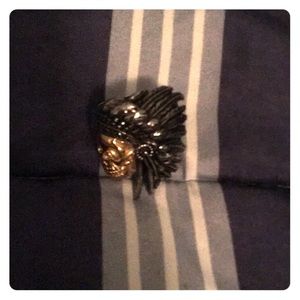 14k gold Indian style ring